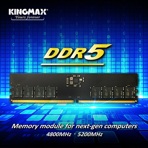 Компания Kingmax представила модули памяти DDR5 для настольных ПК 